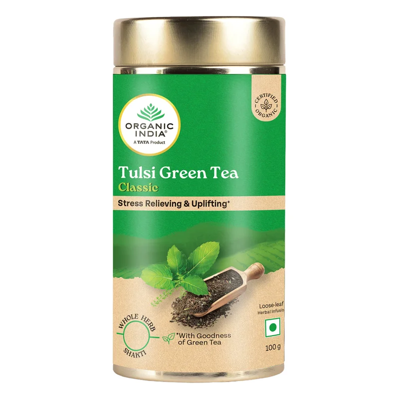 Organic India Tulsi Green Tea Classic