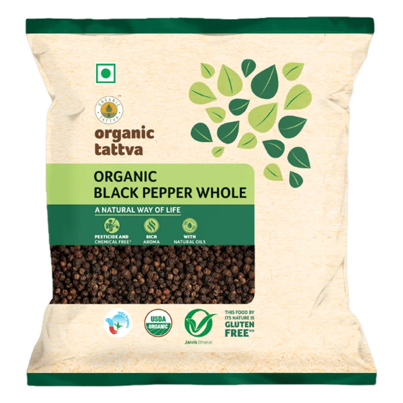 Organic Tattva Black Pepper Whole