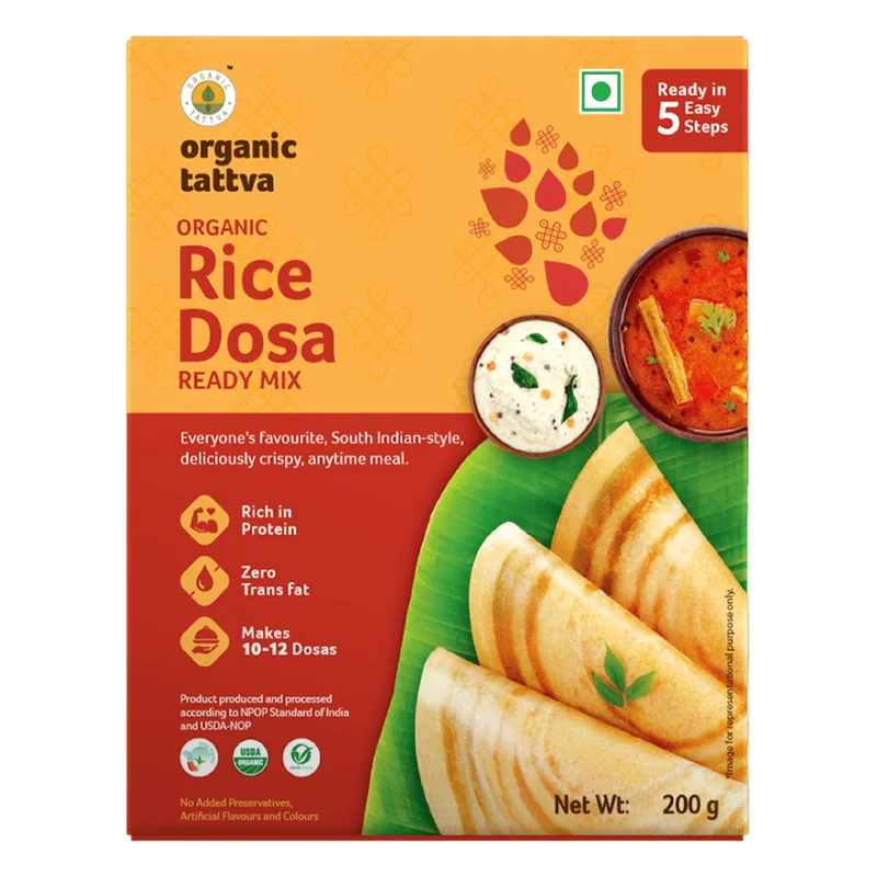 Organic Tattva Rice Dosa Ready Mix