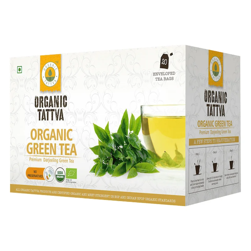 Organic Tattva Tulsi Green Tea