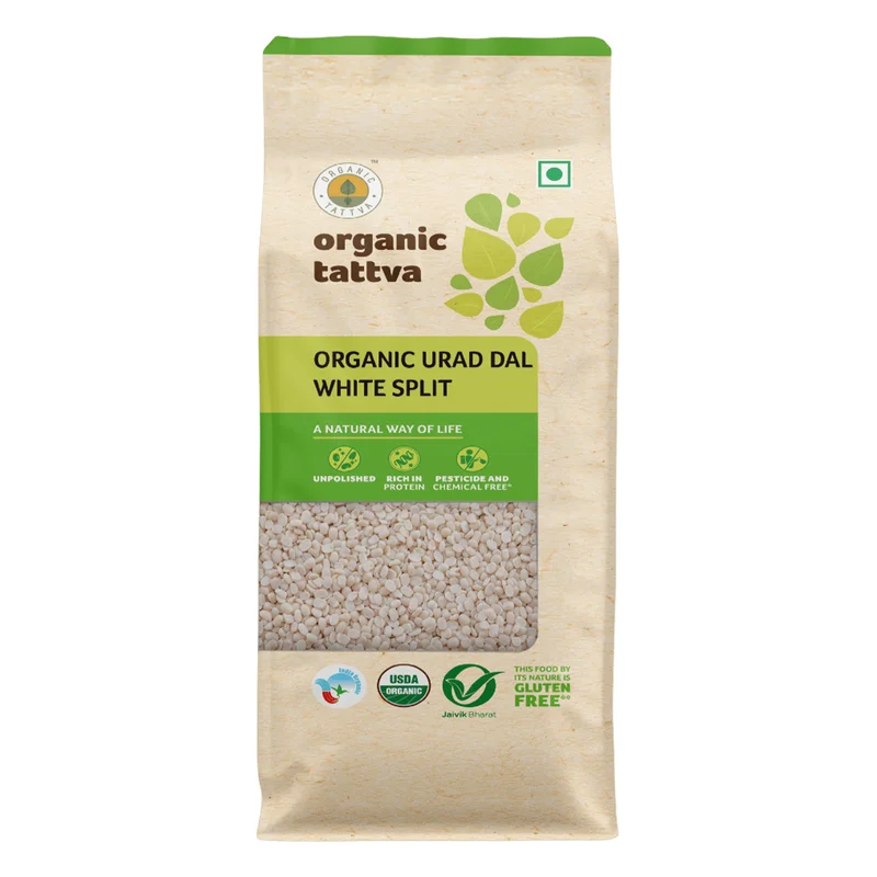 Organic Tattva Urad Dal White Split