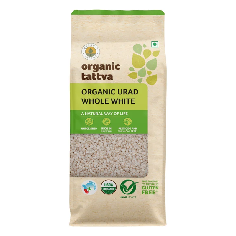 Organic Tattva Urad Whole White