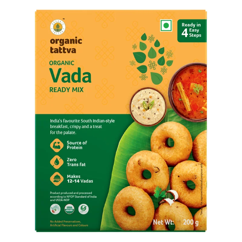 Organic Tattva Vada Ready Mix