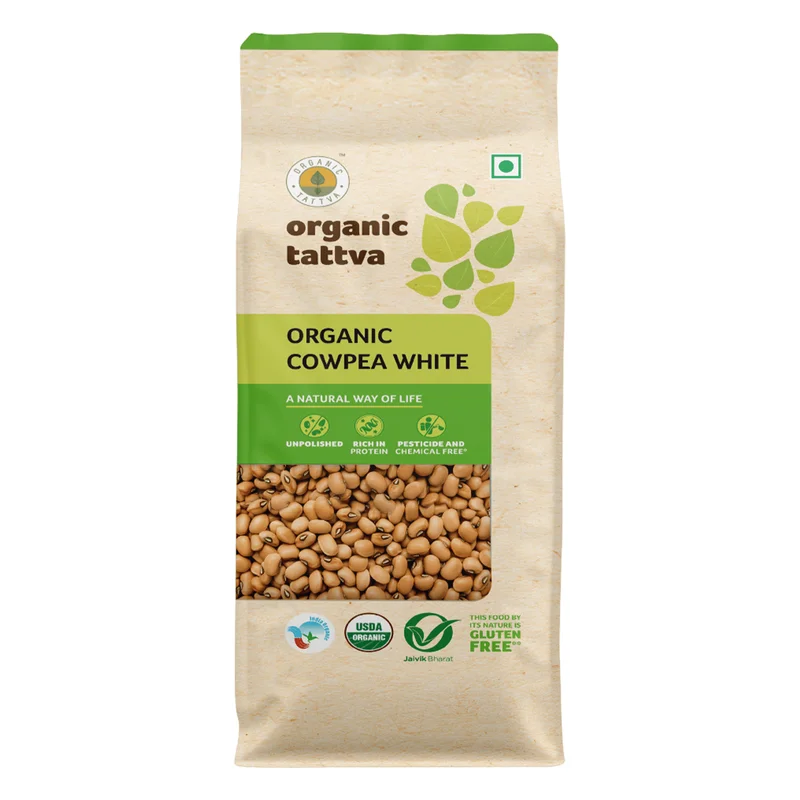 Organic Tattva White Cowpea (Lobia)