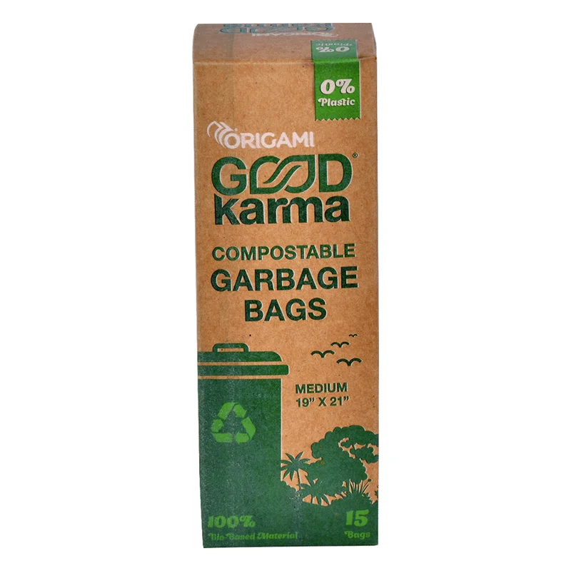 Origami Good Karma Compostable Garbage Bags - Medium