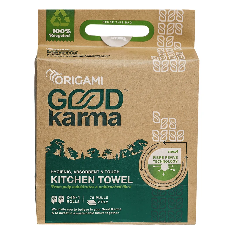 Origami Good Karma Kitchen Towel - 2 Ply