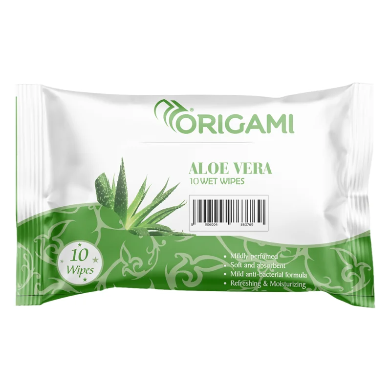 Origami Aloe Vera Wet Wipes