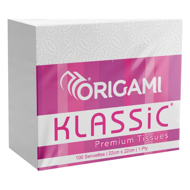 Origami Klassic Premium Tissues - 1 Ply