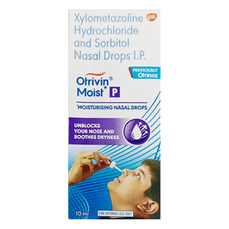 Otrivin Moist Paediatric Nasal Drops