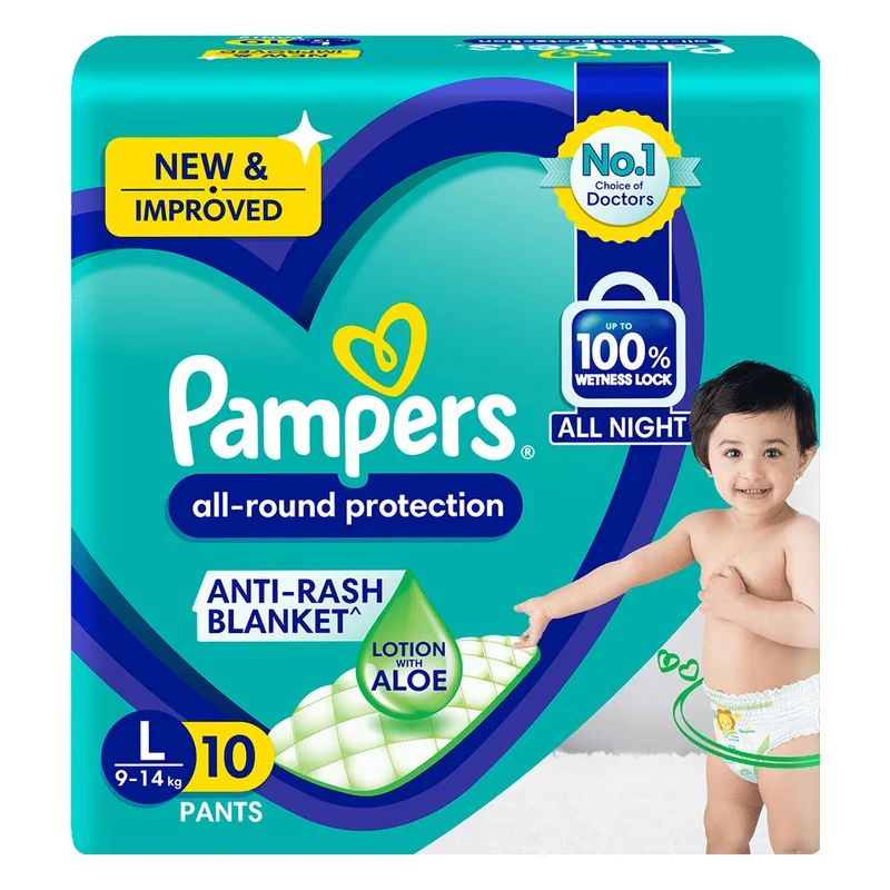 Pampers All-Round Protection Diaper Pants - Large