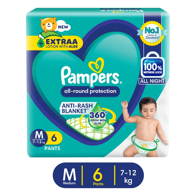 Pampers All-Round Protection Diaper Pants - Medium