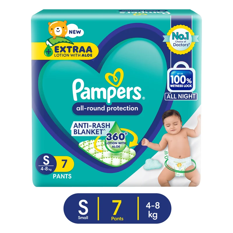 Pampers All-Round Protection Diaper Pants - Small
