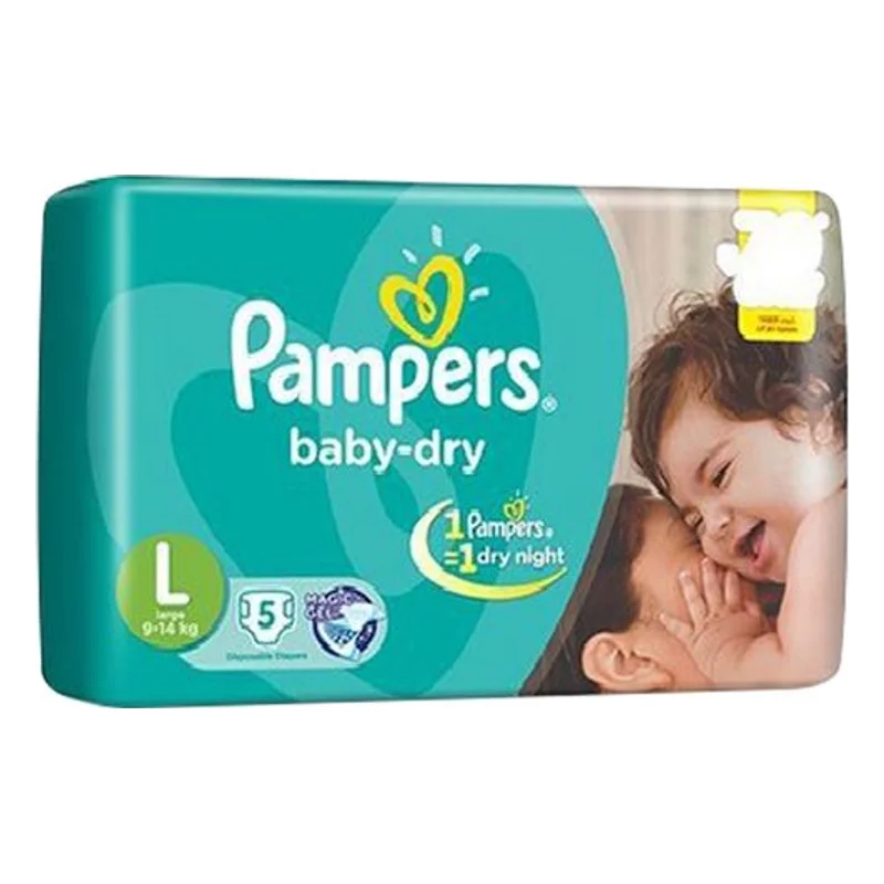 Pampers Baby-Dry Taped Diapers - Large