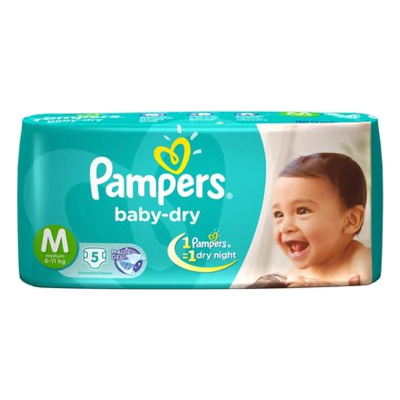Pampers Baby-Dry Taped Diapers - Medium