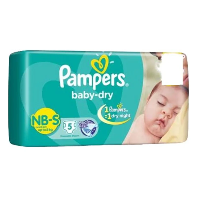 Pampers Baby-Dry Taped Diapers - New Born