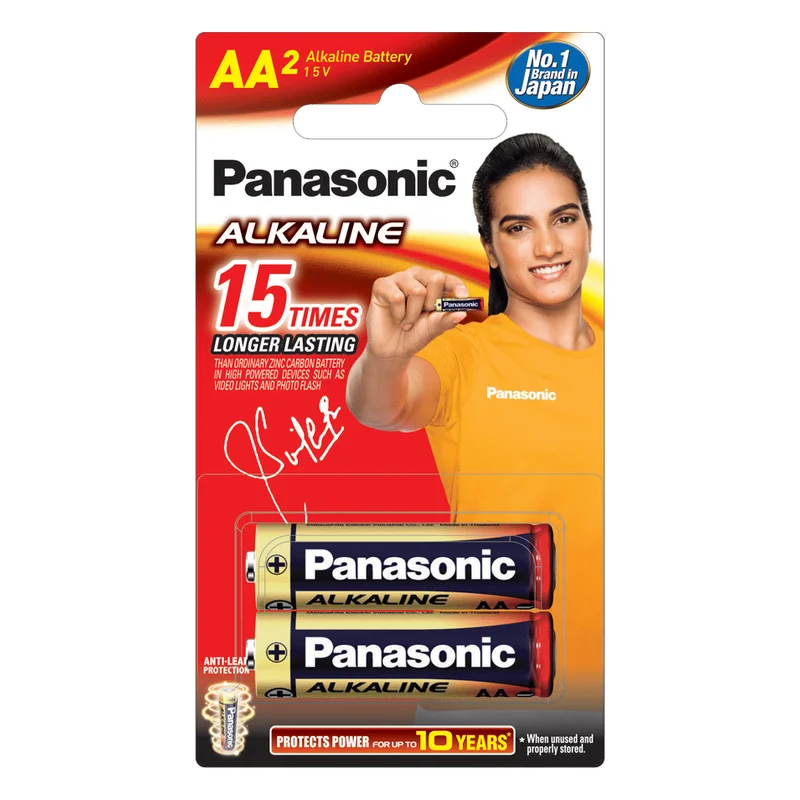 Panasonic Alkaline AA Batteries
