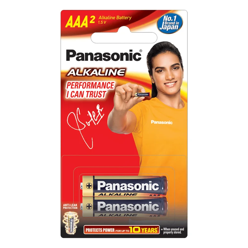 Panasonic Alkaline AAA Batteries