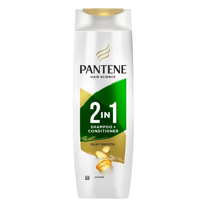 Pantene 2 in 1 Silky Smooth Shampoo + Conditioner