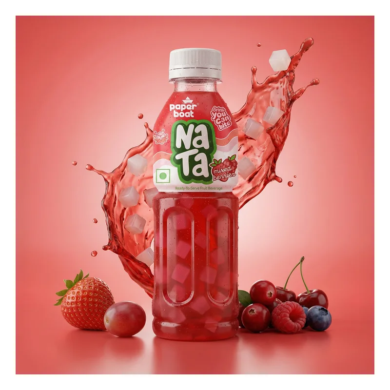 Paper Boat Mixed Berries Nata De Coco