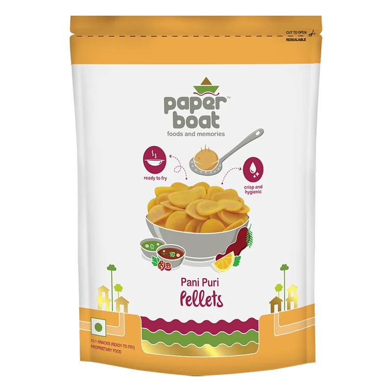 Paper Boat Panipuri Pellets