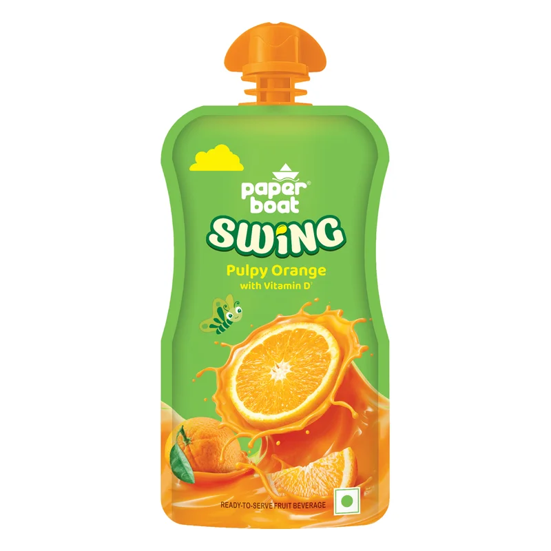 Paper Boat Swing Juicer Pulpy Orange