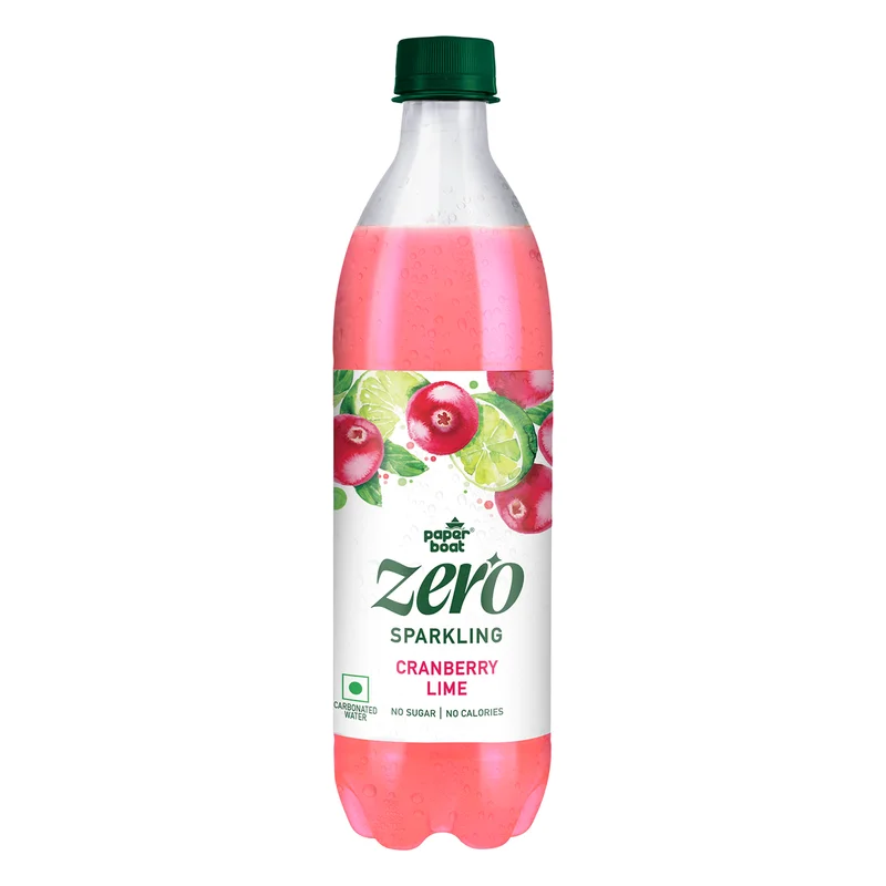 Paper Boat Zero Cranberry Lime Sparkling Water