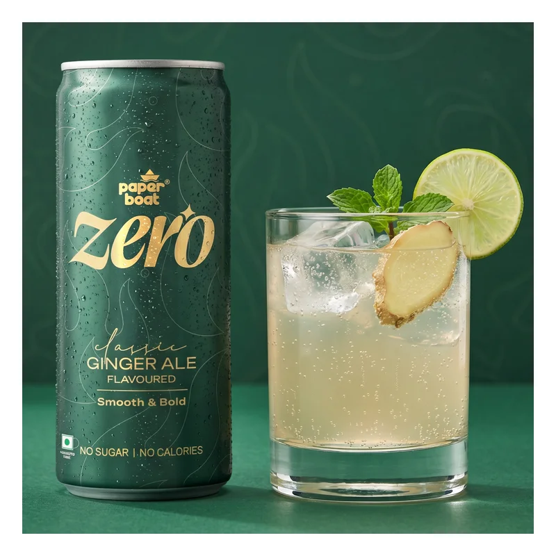 Paper Boat Zero Ginger Ale