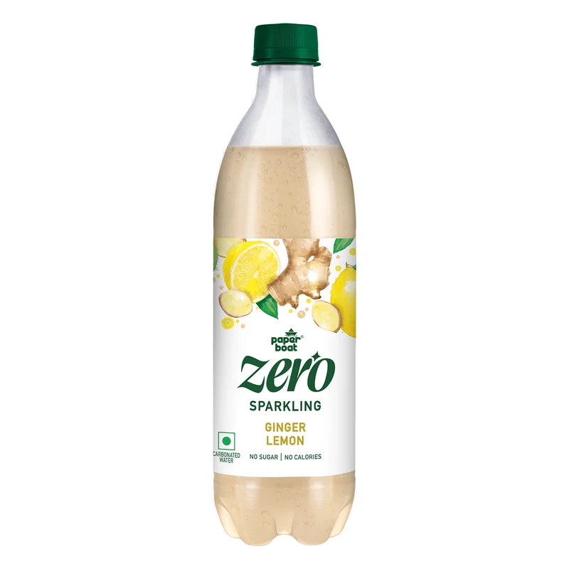 Paper Boat Zero Ginger Lemon Sparkling Water