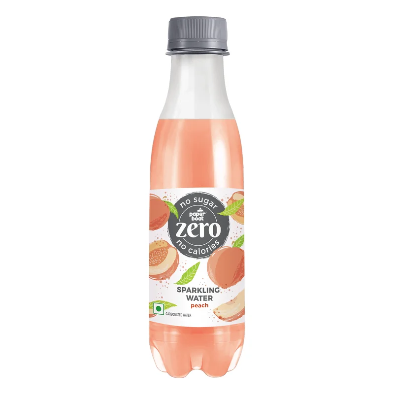Paper Boat Zero Peach Sparkling Water