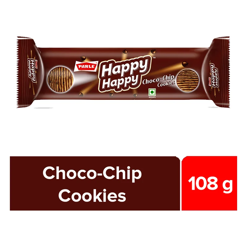 Parle Happy Happy Choco-Chip Cookies