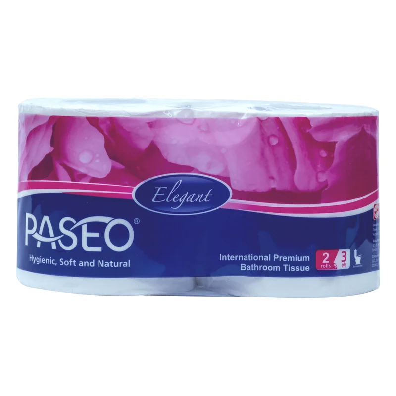 Paseo Elegant Bathroom Tissue Rolls - 2 Ply