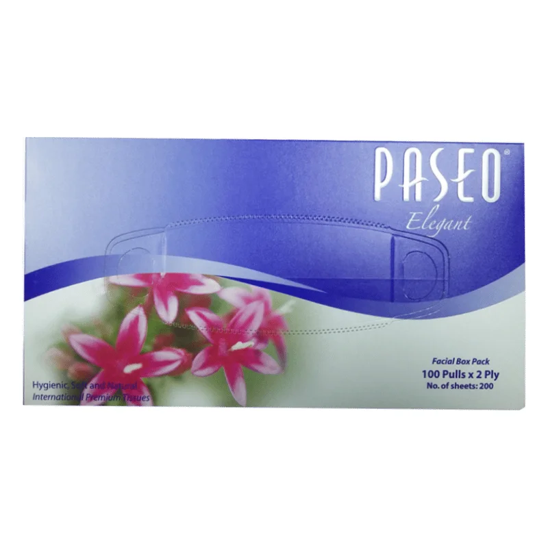 Paseo Elegant Facial Tissues - 2 Ply