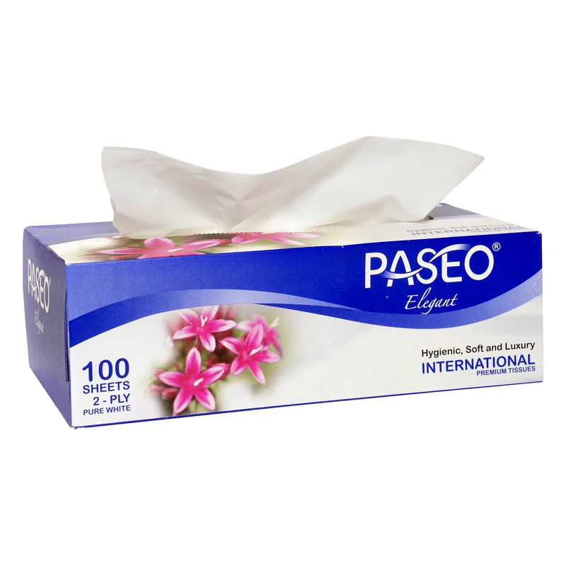 Paseo Elegant Premium Facial Tissues - 2 Ply