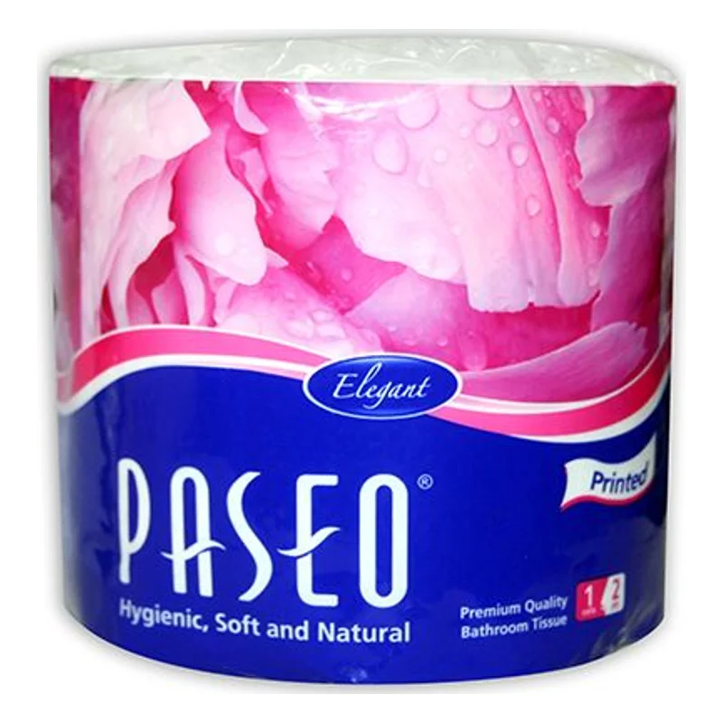 Paseo Elegant Toilet Tissue Roll - 2 Ply, 300 Pulls