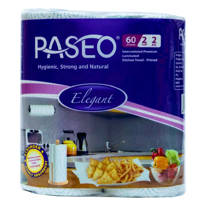 Paseo Printed Kitchen Towel Rolls - 2 Ply