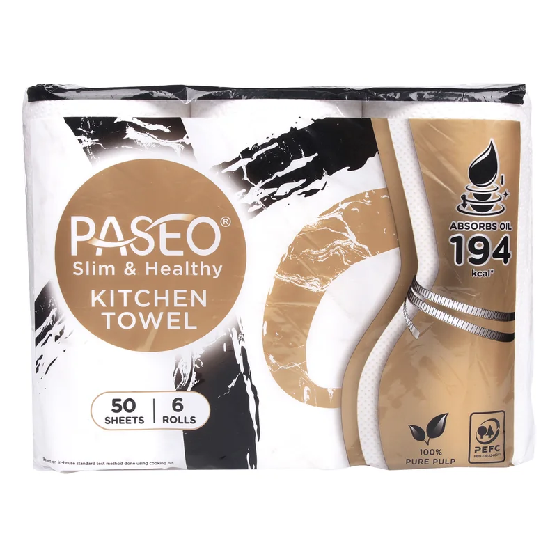 Paseo Slim & Healthy Kitchen Towel Rolls - 2 Ply