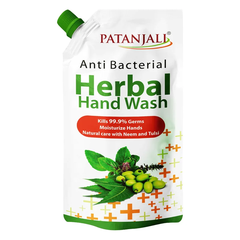 Patanjali Anti-Bacterial Herbal Hand Wash Refill