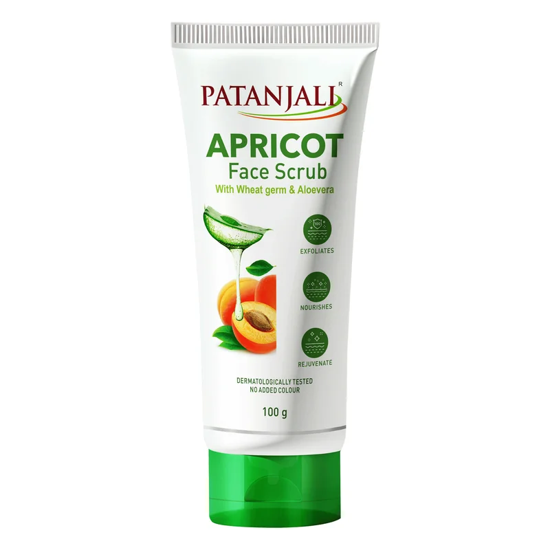 Patanjali Apricot Face Scrub