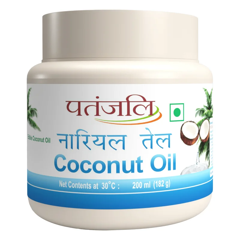 Patanjali Coconut Oil Jar