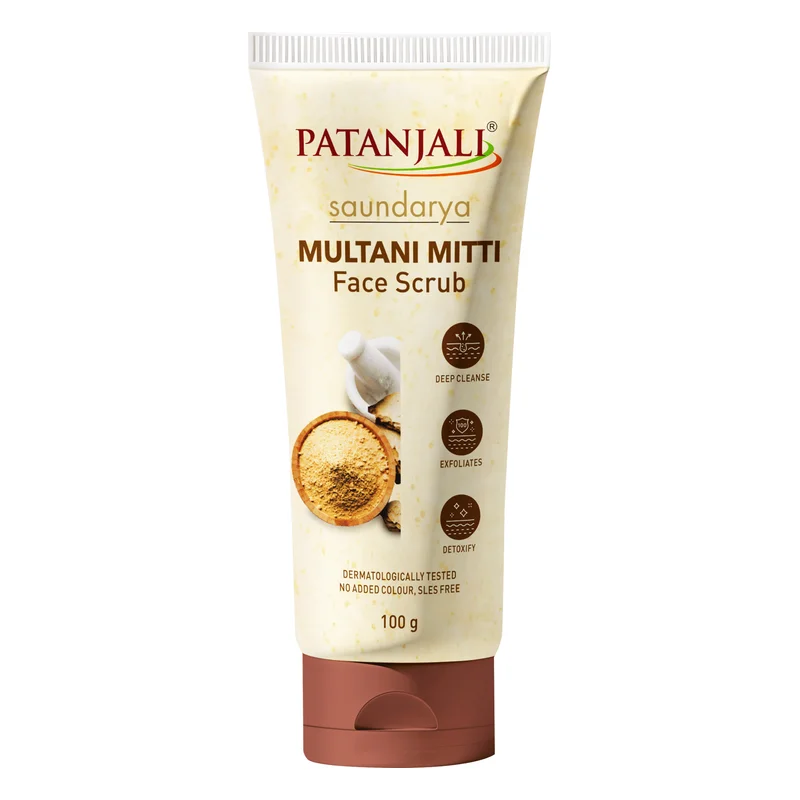 Patanjali Saundarya Multani Mitti Face Scrub