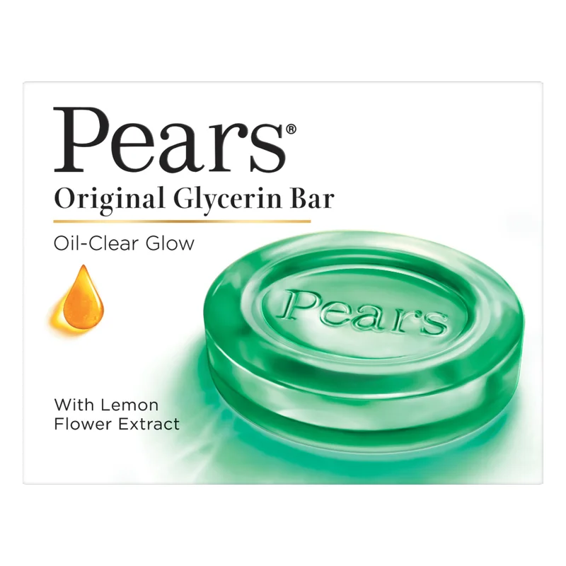 Pears Oil-Clear Glow Lemon Flower Glycerin Soap
