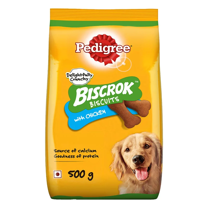 Pedigree Biscrok Biscuits - Chicken