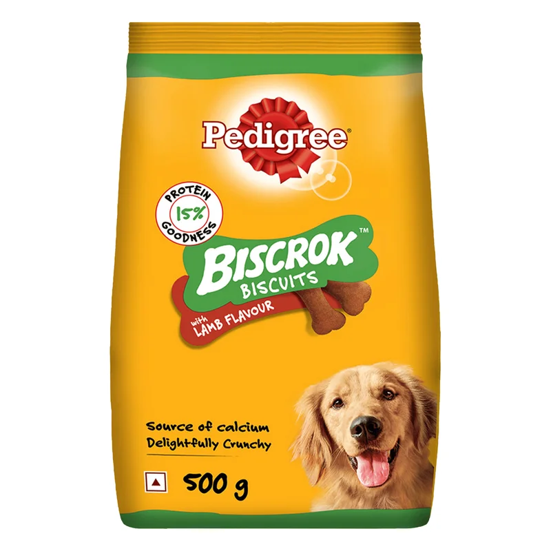 Pedigree Biscrok Biscuits - Lamb