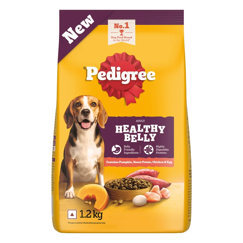 Pedigree Healthy Belly Adult Dry Dog Food