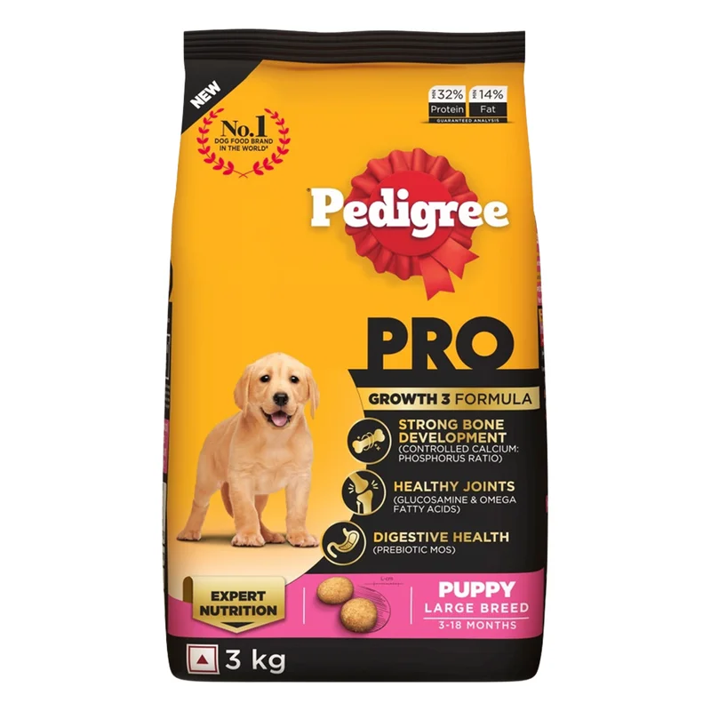 Pedigree PRO Puppy Large Breed Dry Dog Food