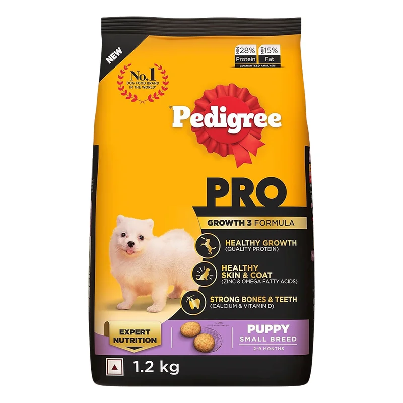 Pedigree PRO Puppy Small Breed Dry Dog Food