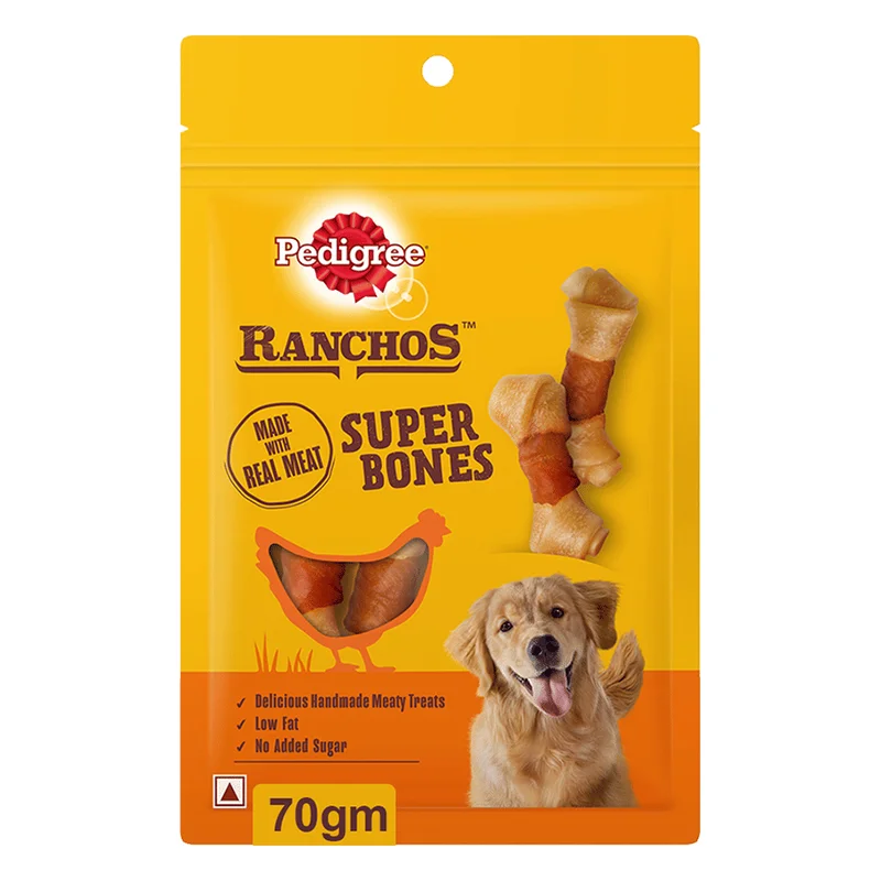 Pedigree Ranchos Super Bones - Chicken & Milk