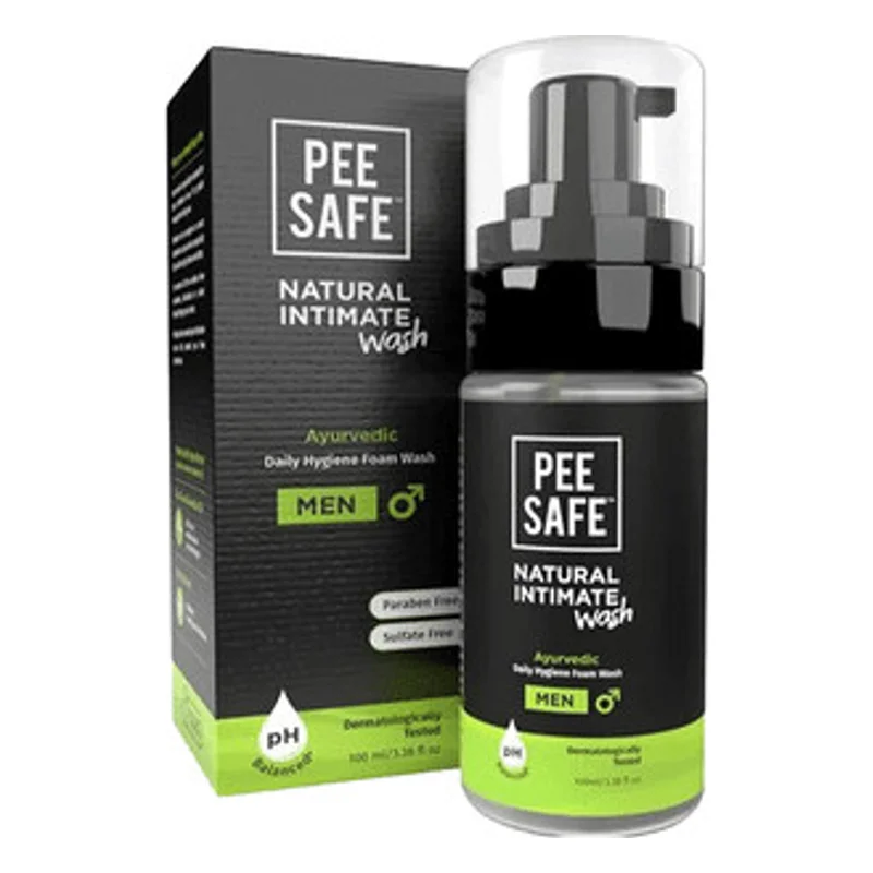 Pee Safe Natural Ayurvedic Intimate Foam Wash For Men