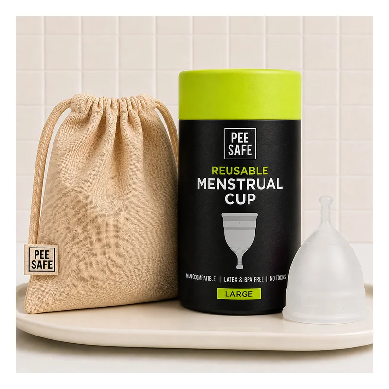 Pee Safe Reusable Menstrual Cup - Large