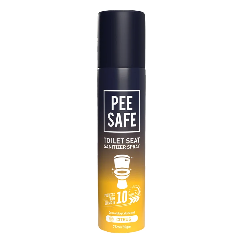 Pee Safe Toilet Seat Sanitizer Spray - Citrus